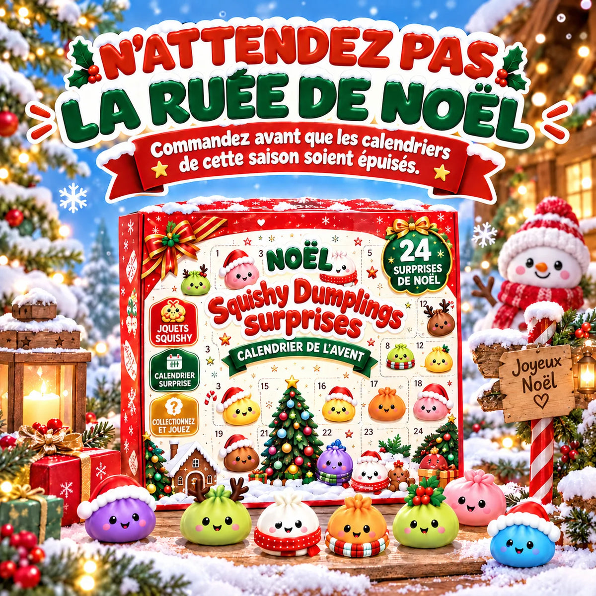 Calendrier de l'Avent 2026 Squishy Dumplings
