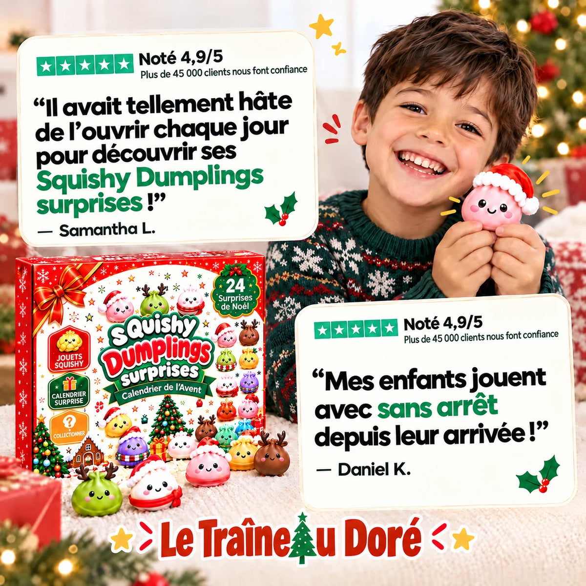 Calendrier de l'Avent 2026 Squishy Dumplings