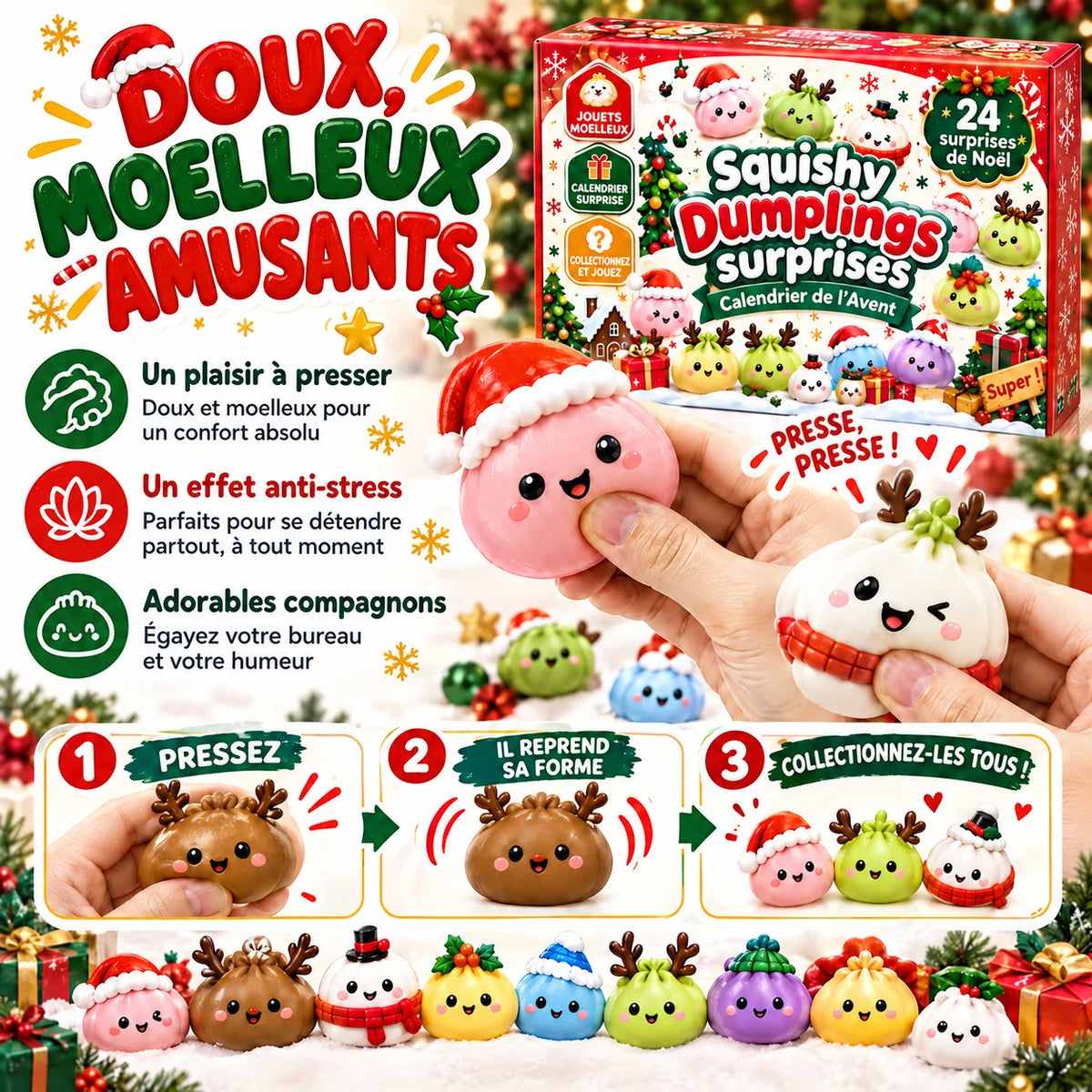 Calendrier de l'Avent 2026 Squishy Dumplings