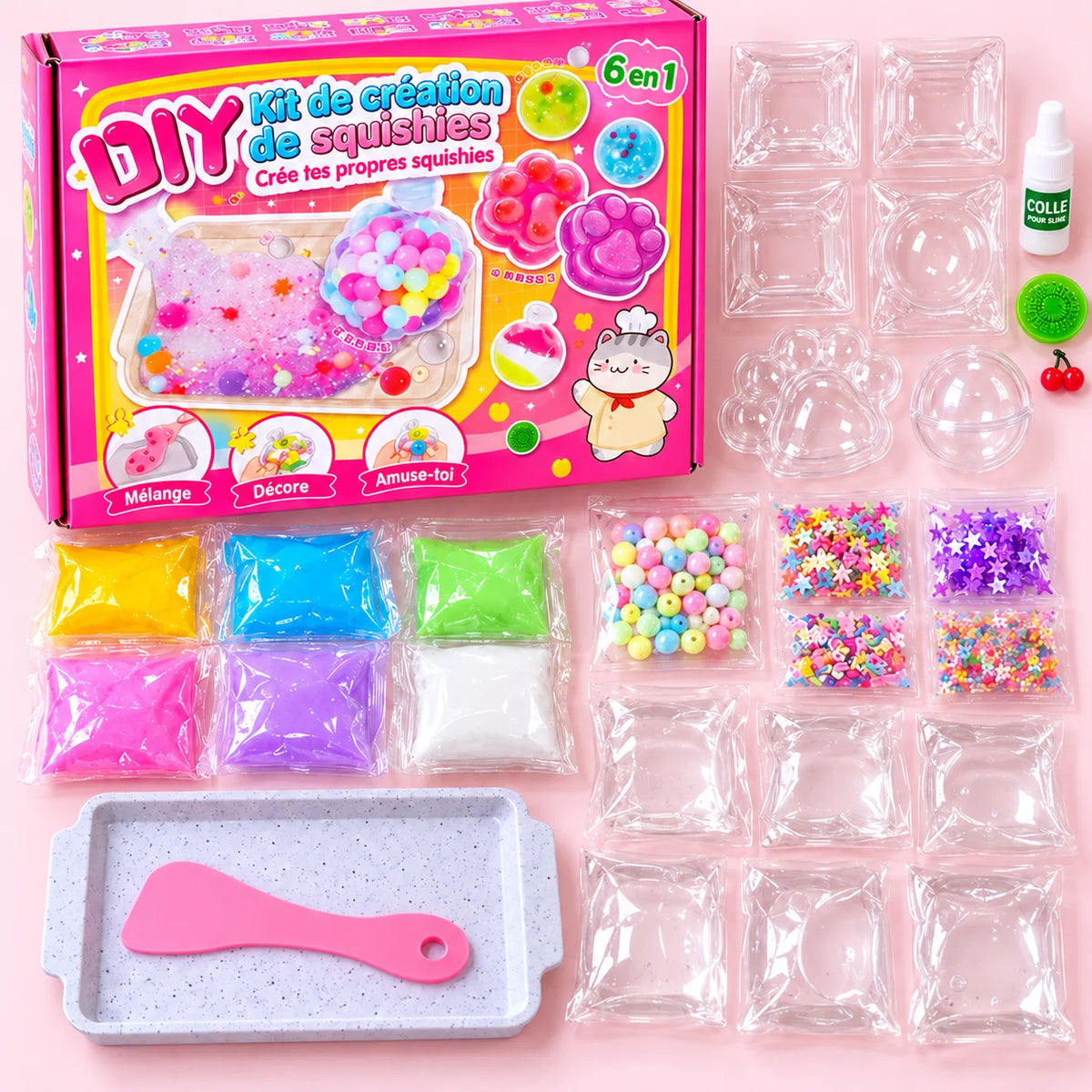 KIT DIY SQUISHY – CRÉE TES PROPRES SQUISHY